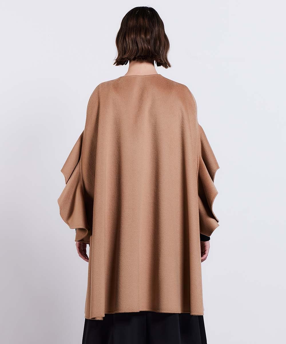 Amazon.co.jp: Sov. 0307-020-251 Women's Camel 36 Ruffle Sleeve